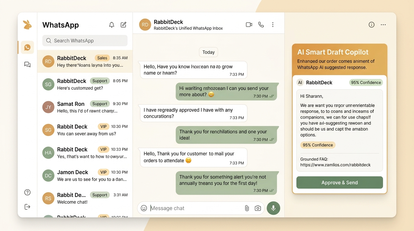 RabbitDeck Clean Dashboard Preview